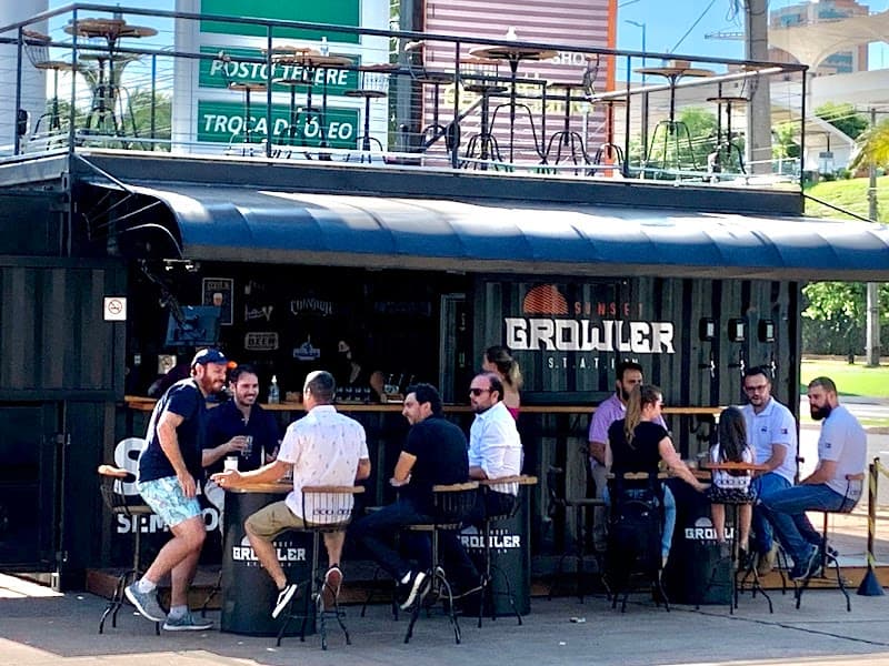 Sunset Growler Station
