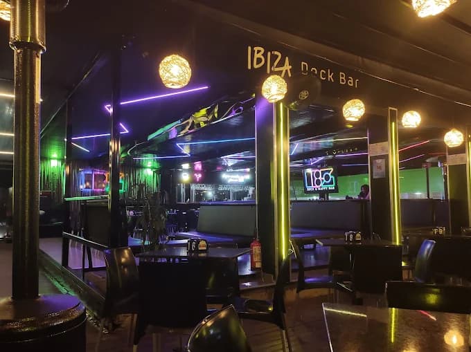 Ibiza deck bar